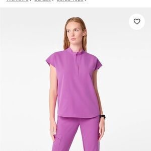 Figs Women's Violet Blouse